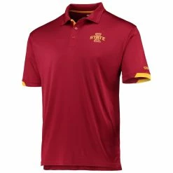 Colosseum Men's Cardinal Iowa State Cyclones Santry Polo -Colosseum Shop DSCO1140297615 4633 ALT2