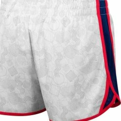 Colosseum Women's White/Navy Arizona Wildcats The Plastics Geo Print Shorts -Colosseum Shop DSCO1140607821 3550 ALT3