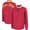 Colosseum Women's Cardinal Iowa State Cyclones Alice 2-Hit Fleece Quarter-Zip Jacket