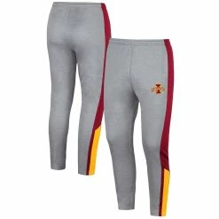 Colosseum Men's Gray Iowa State Cyclones Up Top Pants