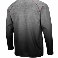 Colosseum Men's Heathered Gray Iowa State Cyclones Sitwell Sublimated Quarter-Zip Pullover Jacket -Colosseum Shop DSCO1141402460 1927 ALT3