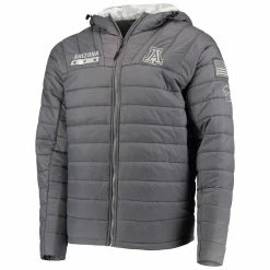 Men's Colosseum Gray/Camo Arizona Wildcats OHT Military Appreciation Iceman Snow Puffer Full-Zip Hoodie Jacket 6 Men's Colosseum Gray/Camo Arizona Wildcats OHT Military Appreciation Iceman Snow Puffer Full-Zip Hoodie Jacket -Colosseum Shop DSCO1142287366 1927 ALT2