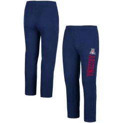 Colosseum Men's Navy Arizona Wildcats Fleece Pants