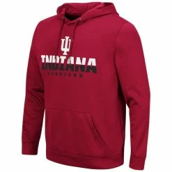 Colosseum Men's Crimson Indiana Hoosiers Lantern Pullover Hoodie -Colosseum Shop DSCO1144328381 2840 ALT2
