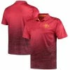 Colosseum Men's Cardinal Iowa State Cyclones Marshall Polo