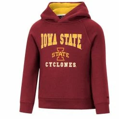 Colosseum Toddler Cardinal Iowa State Cyclones Chimney Sweep Raglan Pullover Hoodie