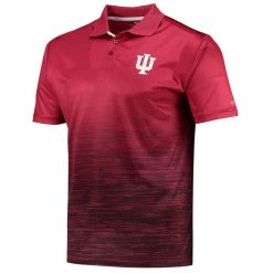 Colosseum Men's Crimson Indiana Hoosiers Marshall Polo -Colosseum Shop DSCO1145451681 2840 ALT2
