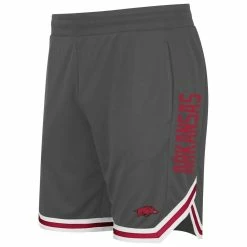 Men's Colosseum Charcoal Arkansas Razorbacks Continuity Shorts