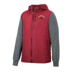 Colosseum Men's Cardinal Arkansas Razorbacks Course Herringbone Full-Zip Hoodie 6 Colosseum Men's Cardinal Arkansas Razorbacks Course Herringbone Full-Zip Hoodie -Colosseum Shop DSCO1146145933 4633 ALT2
