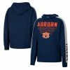 Colosseum Youth Heathered Navy Auburn Tigers Wind Changes Hoodie T-Shirt