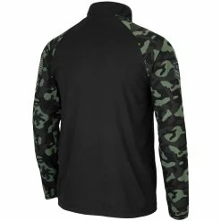 Colosseum Men's Black Arizona Wildcats OHT Military Appreciation Take Flight Raglan Quarter-Zip Jacket -Colosseum Shop DSCO1146345590 1007 ALT3