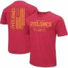 Colosseum Men's Cardinal Iowa State Cyclones OHT Military Appreciation Flag 2.0 T-Shirt