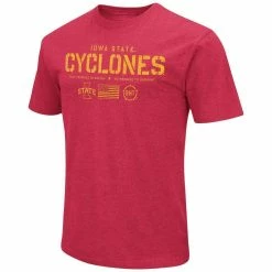 Colosseum Men's Cardinal Iowa State Cyclones OHT Military Appreciation Flag 2.0 T-Shirt -Colosseum Shop DSCO1146364571 4633 ALT2