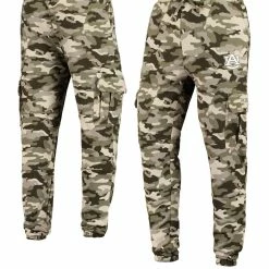 Colosseum Men's Camo Auburn Tigers OHT Military Appreciation Code Fleece Pants