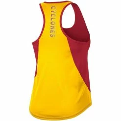 Colosseum Women's Cardinal Iowa State Cyclones Sachs 2-Hit Scoop Neck Racerback Tank Top -Colosseum Shop DSCO1146832591 4633 ALT3