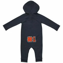 Colosseum Newborn & Infant Navy Auburn Tigers Henry Pocketed Raglan Hoodie Romper -Colosseum Shop DSCO1147088821 1320 ALT3