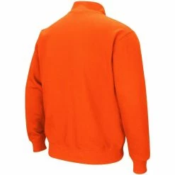 Colosseum Men's Orange Auburn Tigers Tortugas Logo Quarter-Zip Pullover Jacket -Colosseum Shop DSCO1147246284 2294 ALT3