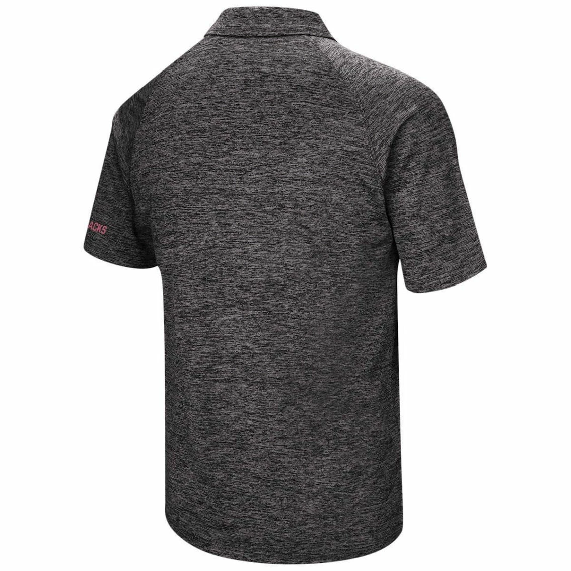 Colosseum Men's Black Arkansas Razorbacks Big & Tall Down Swing Polo 4 Colosseum Men's Black Arkansas Razorbacks Big & Tall Down Swing Polo - Image 4