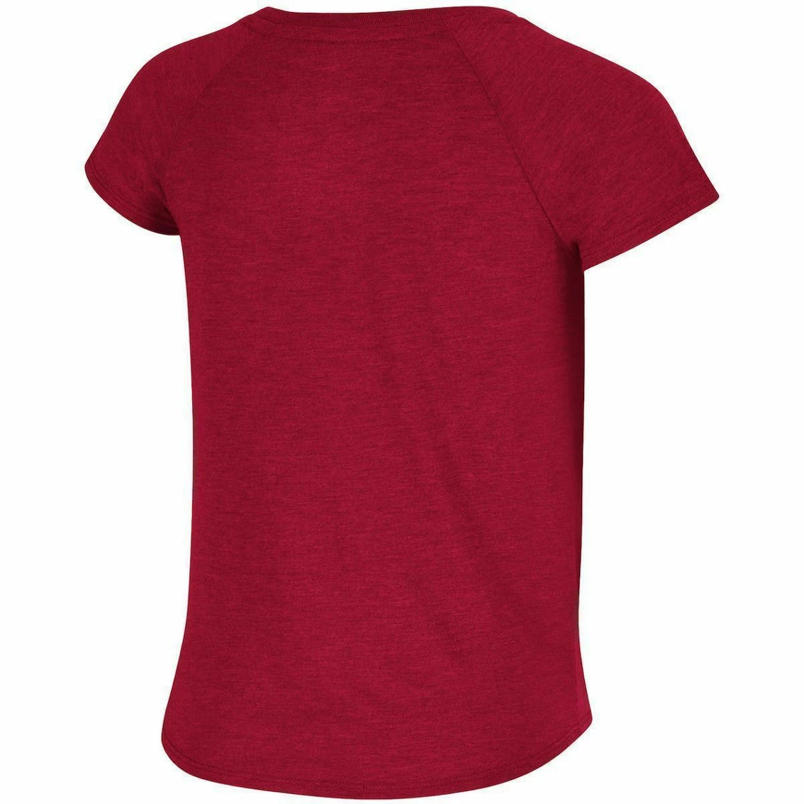 Colosseum Girls Youth Crimson Indiana Hoosiers Salt Tie-Front Raglan T-Shirt 4 Colosseum Girls Youth Crimson Indiana Hoosiers Salt Tie-Front Raglan T-Shirt - Image 4