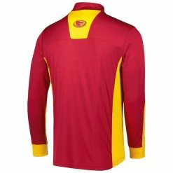 Colosseum Men's Cardinal Iowa State Cyclones Bart Quarter-Zip Windshirt -Colosseum Shop DSCO1148303079 4633 ALT3