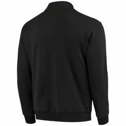 Colosseum Men's Black Iowa State Cyclones Tortugas Logo Quarter-Zip Jacket -Colosseum Shop DSCO1148303157 1007 ALT3