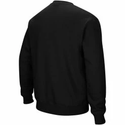 Colosseum Men's Black Indiana Hoosiers Arch & Logo Crew Neck Sweatshirt -Colosseum Shop DSCO1148305434 1007 ALT3