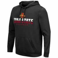 Colosseum Men's Black Iowa State Cyclones Lantern Pullover Hoodie -Colosseum Shop DSCO1148305829 1007 ALT2