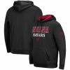 Colosseum Men's Black Indiana Hoosiers Sunrise Pullover Hoodie