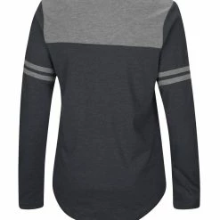 Colosseum Women's Black Indiana Hoosiers Core Heritage Arch Logo V-Neck Long Sleeve T-Shirt -Colosseum Shop DSCO1148307178 1007 ALT3