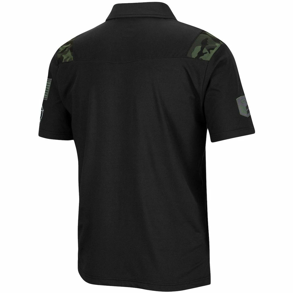 Men's Colosseum Black Arizona Wildcats OHT Military Appreciation Sierra Polo 4 Men's Colosseum Black Arizona Wildcats OHT Military Appreciation Sierra Polo - Image 4