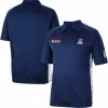 Men's Colosseum Navy Arizona Wildcats OHT Military Appreciation Snow Camo Polo