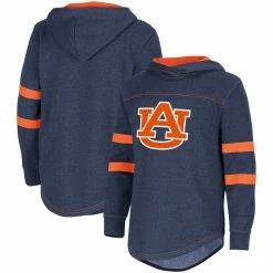 Youth Colosseum Navy Auburn Tigers Logo Pullover Hoodie