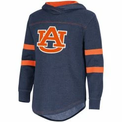 Youth Colosseum Navy Auburn Tigers Logo Pullover Hoodie -Colosseum Shop DSCO1148310540 1320 ALT2