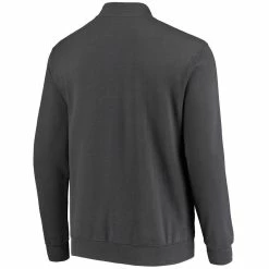 Colosseum Men's Charcoal Iowa State Cyclones Tortugas Logo Quarter-Zip Jacket -Colosseum Shop DSCO1148313254 1904 ALT3