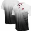 Colosseum Men's Heathered Gray Indiana Hoosiers Magic Team Logo Polo
