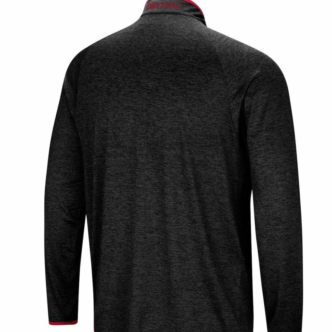 Colosseum Men's Black Iowa State Cyclones Amnesia Quarter-Zip Pullover Jacket 4 Colosseum Men's Black Iowa State Cyclones Amnesia Quarter-Zip Pullover Jacket - Image 4