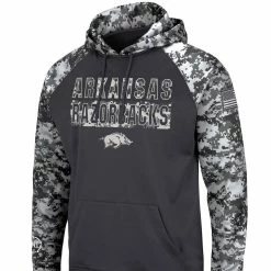 Colosseum Men's Charcoal Arkansas Razorbacks OHT Military Appreciation Digital Camo Pullover Hoodie 6 Colosseum Men's Charcoal Arkansas Razorbacks OHT Military Appreciation Digital Camo Pullover Hoodie -Colosseum Shop DSCO1148315250 1904 ALT2