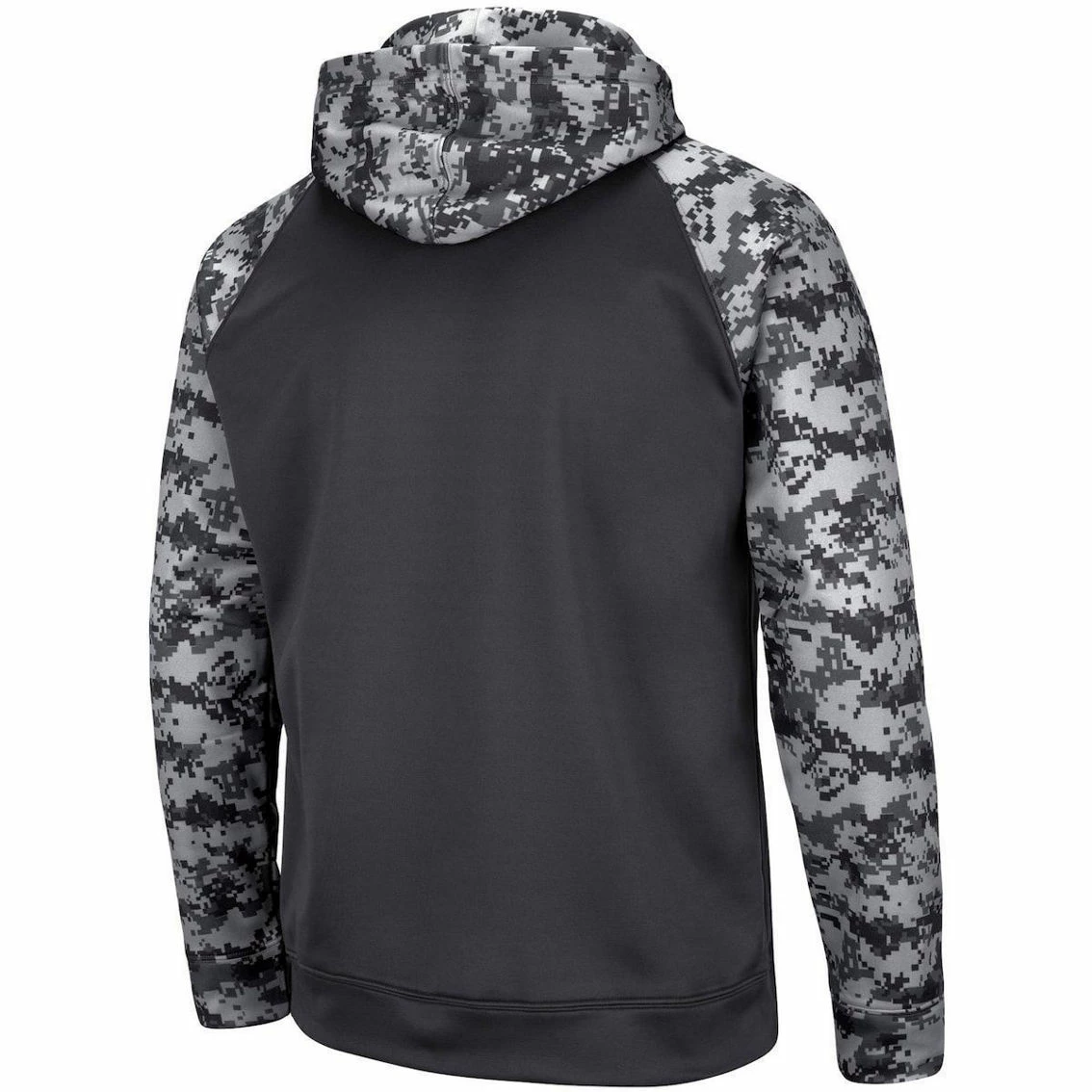 Colosseum Men's Charcoal Arkansas Razorbacks OHT Military Appreciation Digital Camo Pullover Hoodie 4 Colosseum Men's Charcoal Arkansas Razorbacks OHT Military Appreciation Digital Camo Pullover Hoodie - Image 4