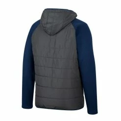 Colosseum Men's Charcoal/Navy Auburn Tigers Good On You Raglan Full-Zip Jacket -Colosseum Shop DSCO1148315312 1904 ALT3