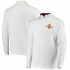 Colosseum Men's White Iowa State Cyclones Tortugas Logo Quarter-Zip Jacket