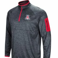 Colosseum Men's Navy Arizona Wildcats Amnesia Quarter-Zip Pullover Jacket -Colosseum Shop DSCO1148315516 1320 ALT2