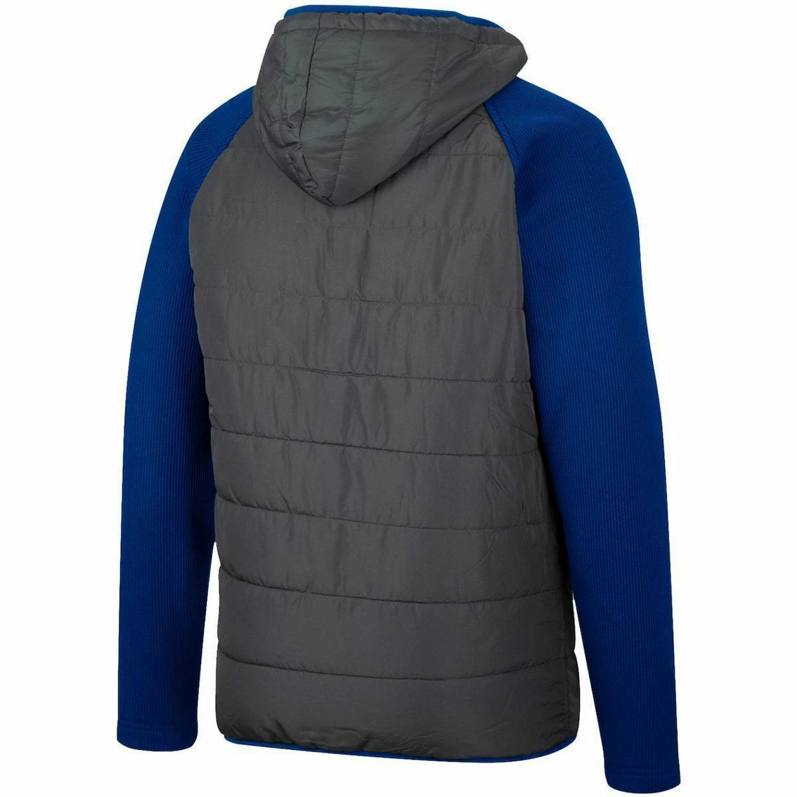 Colosseum Men's Charcoal/Navy Arizona Wildcats Good On You Raglan Full-Zip Jacket 4 Colosseum Men's Charcoal/Navy Arizona Wildcats Good On You Raglan Full-Zip Jacket - Image 4