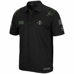 Colosseum Men's Black Iowa State Cyclones OHT Military Appreciation Sierra Team Polo -Colosseum Shop DSCO1148317864 1007 ALT2