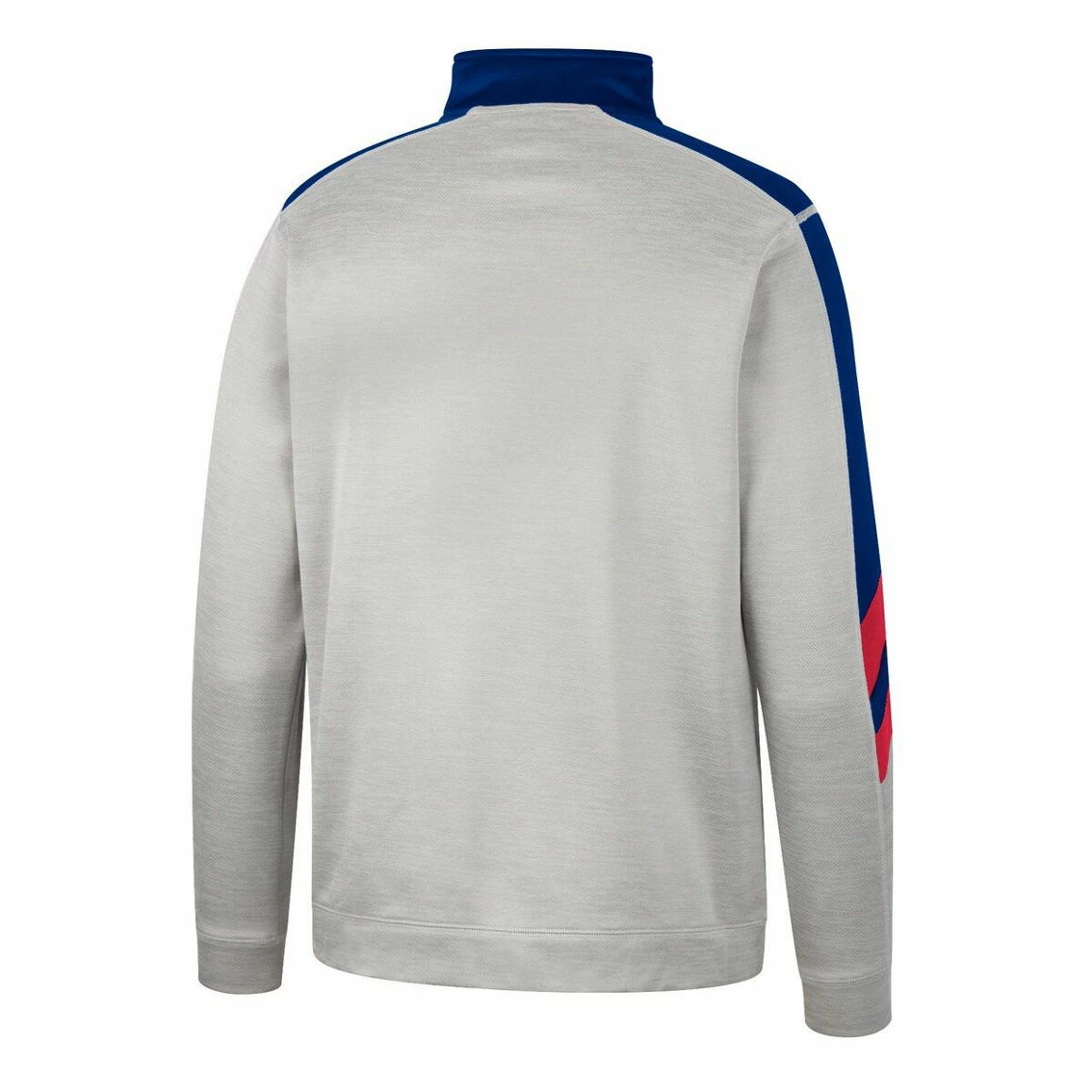 Colosseum Men's Gray/Navy Arizona Wildcats Bushwood Fleece Quarter-Zip Jacket 4 Colosseum Men's Gray/Navy Arizona Wildcats Bushwood Fleece Quarter-Zip Jacket - Image 4