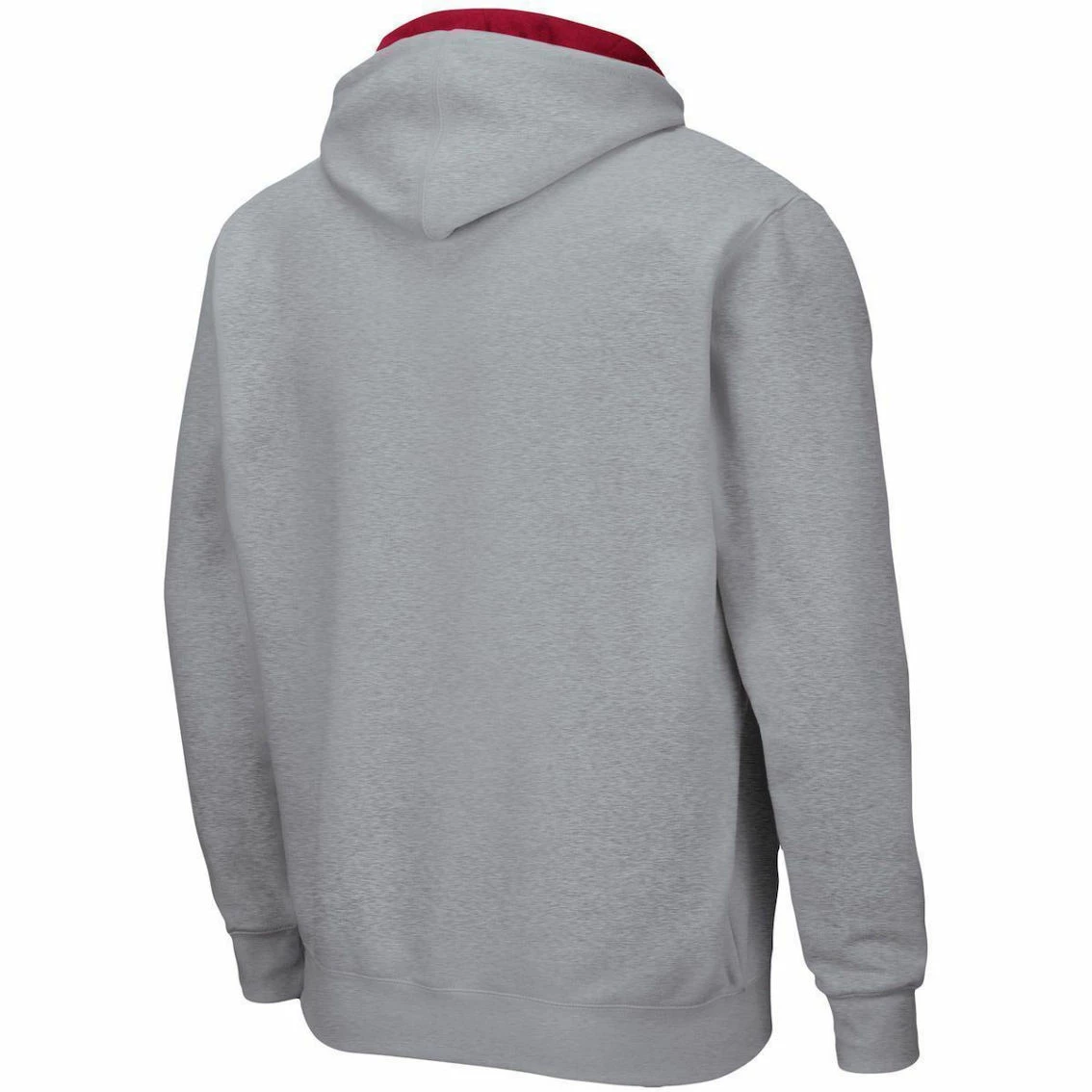 Colosseum Men's Heathered Gray Iowa State Cyclones Arch & Logo 3.0 Full-Zip Hoodie 4 Colosseum Men's Heathered Gray Iowa State Cyclones Arch & Logo 3.0 Full-Zip Hoodie - Image 4