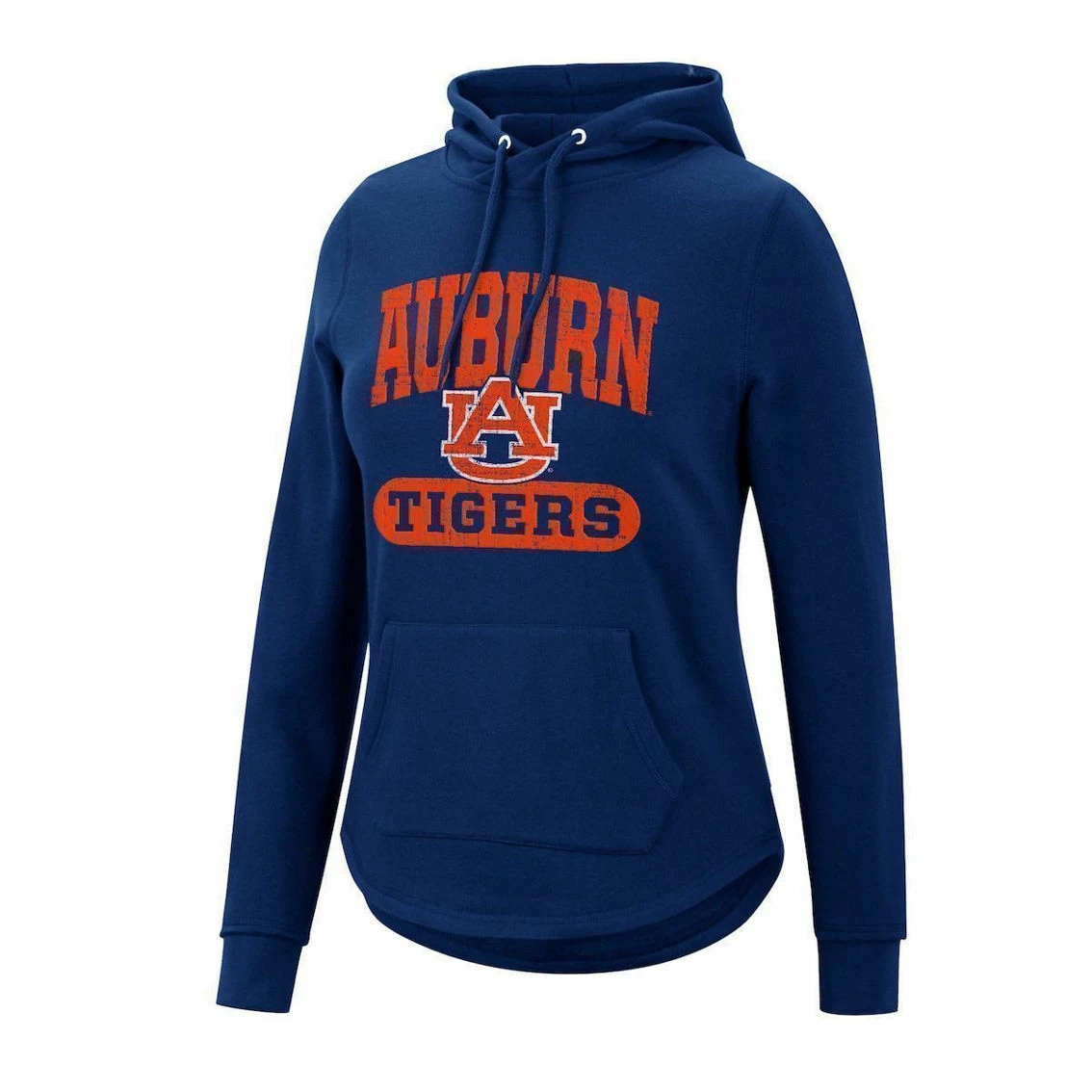 Colosseum Women's Navy Auburn Tigers Core Crossover Pullover Hoodie 3 Colosseum Women's Navy Auburn Tigers Core Crossover Pullover Hoodie - Image 3