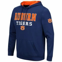 Colosseum Men's Navy Auburn Tigers Sunrise Pullover Hoodie -Colosseum Shop DSCO1148324097 1320 ALT2