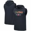 Colosseum Men's Navy Arizona Wildcats OHT Military Appreciation Americana Hoodie Sleeveless T-Shirt