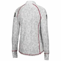 Colosseum Women's White Arkansas Razorbacks OHT Military Appreciation Officer Arctic Camo 1/4-Zip Jacket 7 Colosseum Women's White Arkansas Razorbacks OHT Military Appreciation Officer Arctic Camo 1/4-Zip Jacket -Colosseum Shop DSCO1148325510 3550 ALT3