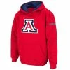 Colosseum Youth Cardinal Arizona Wildcats Big Logo Pullover Hoodie